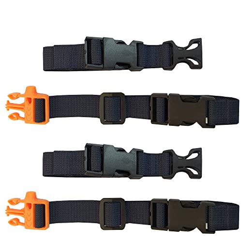 HDHYK 2 Pack Nylon Universal Backpack Chest Strap-3/4 Inch Webbing Chest Belt-AdjustableBackpack Sternum Strap (Dark Blue)