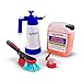 Produktbild cleantruck Starter Kit Business - Professionelles LKW Reiniger Starter-Paket gegen Regenstreifen & Grünbelag - inkl. Sprühflasche, Zapfhahn & Felgenbürste
