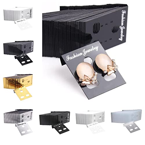 Cartes d'affichage boucle d'oreille solution anti-rayures emballage bijoux blanc 1000pcs