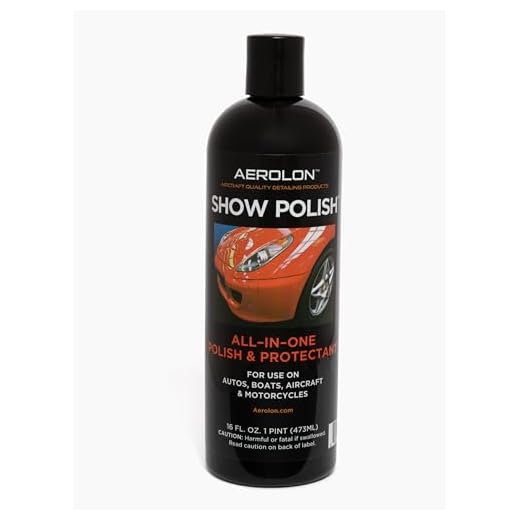 Aerolon Show Polish and Sealer for Cars, Trucks, Boats & Motorcycles - The Ultimate Liquid Car Wax Shine with Polymer Paint Sealant Protection, Base Coat Sealant Kit with 16oz Bottle & Applicator