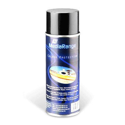 Spray Mediarange per protezione colore di CD-R