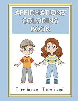 Paperback Positive Affirmations Coloring Book