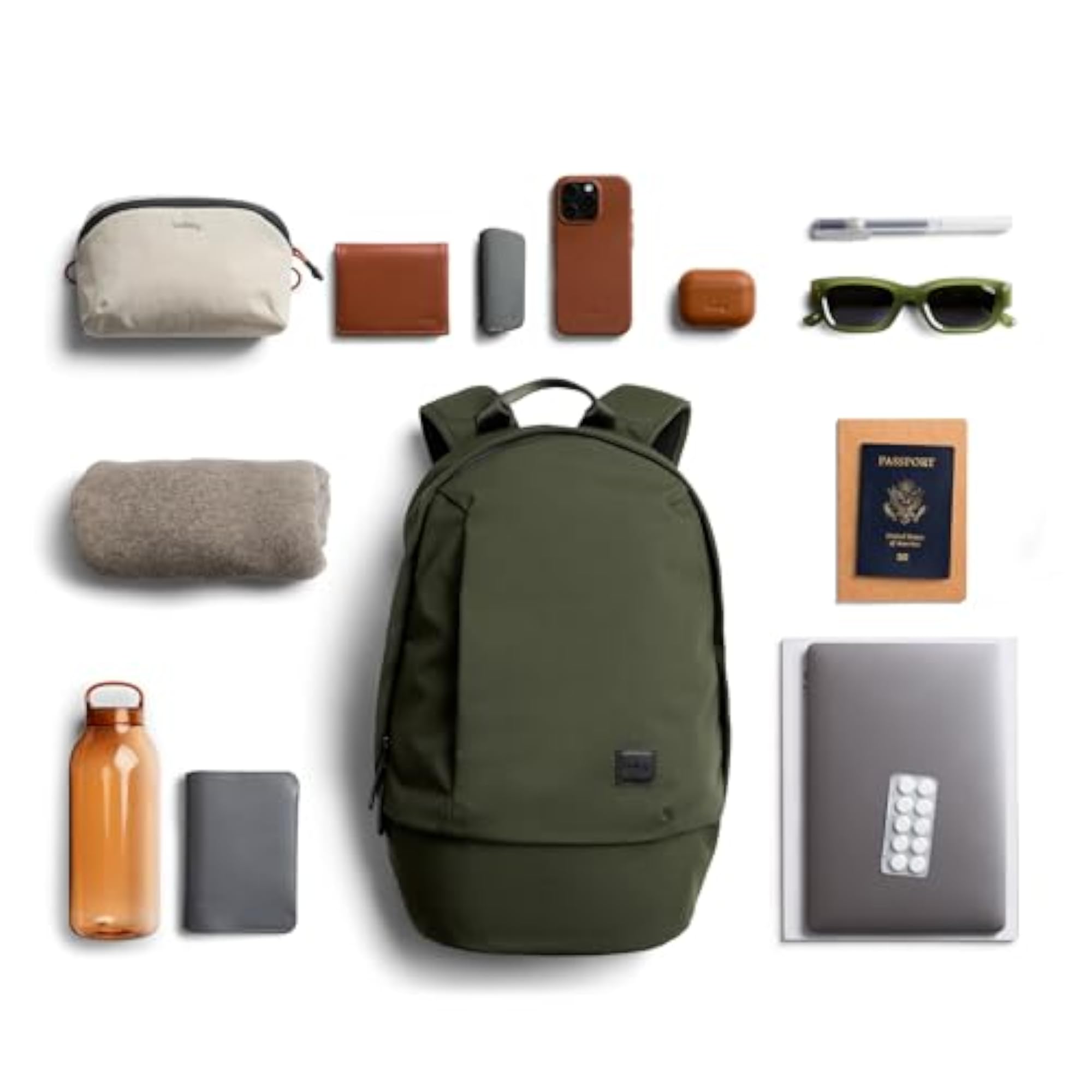 Classic Commuter Backpack with 16 inch Laptop Sleeve