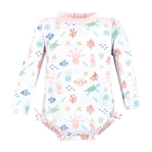Image of Hudson Baby Unisex Baby Cotton Bodysuits, Little Monkey
