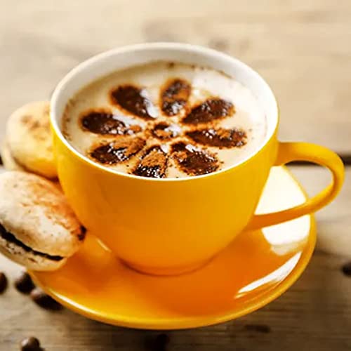 5 Pezzi di Stencil per Decorare il caffè, Stencil