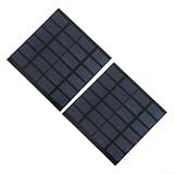 Pannello solare, 0,5 W 6 V, policristallino, portatile, campeggio, escursionismo,