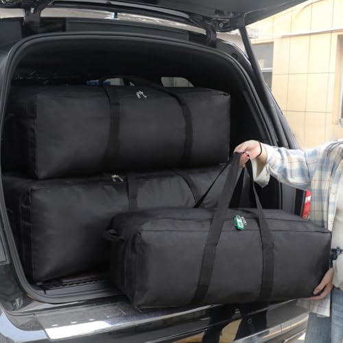 Heavy-duty Water-resistant Extra-large Capacity Duffle Bag Storage Bag (55L)3