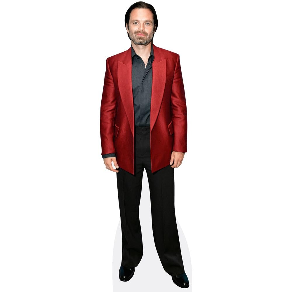 Sebastian Stan (Blue Suit) Silhouette en carton Taille Mini