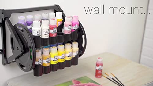 Plaid Rotational Organizer for Acrylic Storage, Holds 24 Standard 2 fl oz Bottles, DIY Arts & Crafts Organizer, 31100 by Plaid - Image 7
