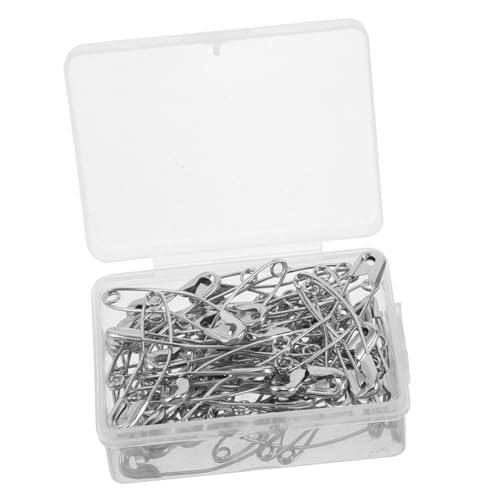 Uonlytech 60PCS Durable Plated Curved Sewing Pins for Quilting Knitting and Crafting Versatile Fixation Tool for Projects and Garment Making