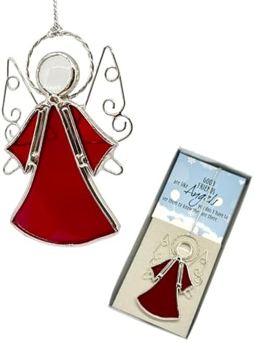 Personalized Stained Glass Window Hanging Suncatcher Memorial Gifts For Loss Of Mom Dad