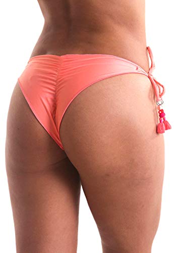 Calcinha Biquíni Avulso Ripple Orquídea - Laranja - M