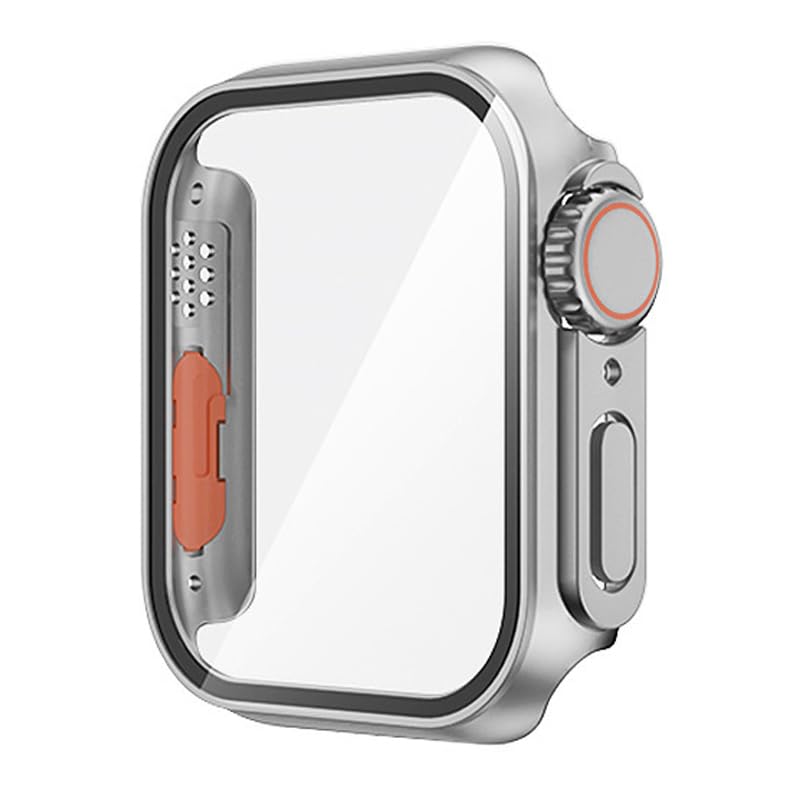 Étui Apple Watch 45mm rigide et verre trempé pour iWatch 8 7 se transformant en Ultra 49mm