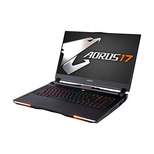 Image of GIGABYTE AORUS 17 YA-9US2452SH 17 inch Thin Bezel 240Hz FHD IPS LCD, i9-9980HK, RTX 2080 GDDR6 8GB, 32GB DDR4 RAM, M.2 PCIe 1TB SSD, 2TB HDD, Windows 10 Home, Extreme Gaming Laptop