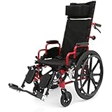 Circle+Specialty+Ziggo+Pro+14%22+Reclining+Manual+Wheelchair+for+Kids%2C+Young+Adults.+Foldable+Design+Makes+it+Easy+to+Carry+and+Store.+Eye-catching+Colored+Steel+Frame+with+Straps+%26+Desk+Length+Armrest