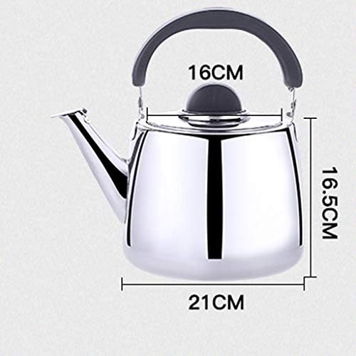 Stainless Steel Kettle Whistle Sounding Kettle Gas Induction Cooker Universal Thickened Whistling Water Kettles image 3