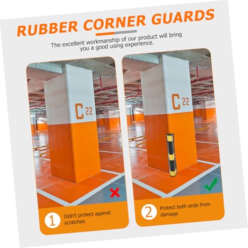 Protection d'angle en caoutchouc pour stationner sereinement dans votre garage souterrain