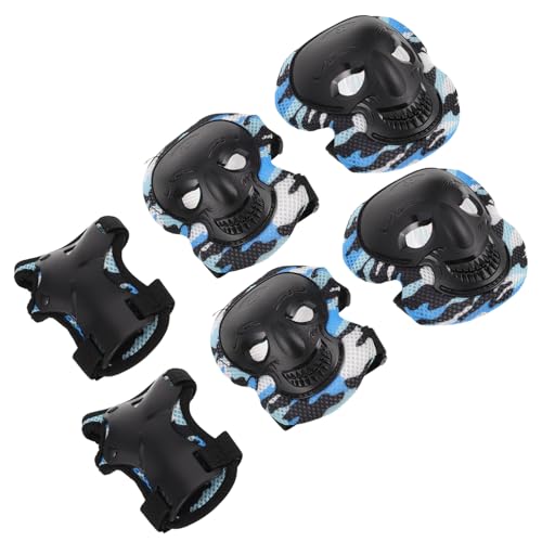 BESPORTBLE Skateboard Pads Adult Roller Skating Gear Set Wrist Guards Elbow Knee Pads Safety Gear for Outdoor Sports