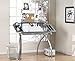 Studio Designs Futura Tower, Silver/Blue Glass