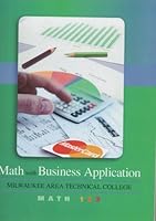 Math with Business Application 0077444418 Book Cover