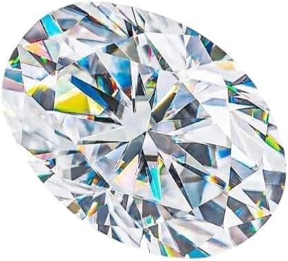 Natural Vivid White 'D' Color 2.25 Ct VVS1 Diamond Unheated & Untreated Oval Cut Loose Diamond Flawless Gemstone for Engagement Rings, Luxury Jewelry & Investment