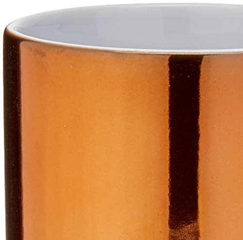 Caneca De Porcelana Luminus Cobre 325ml C/caixa De Presente Lyor Cobre No Voltagev