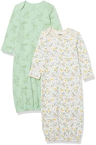 Amazon Essentials Disney | Star Wars Baby Toddler Girls Sleeper Gowns, Multipacks