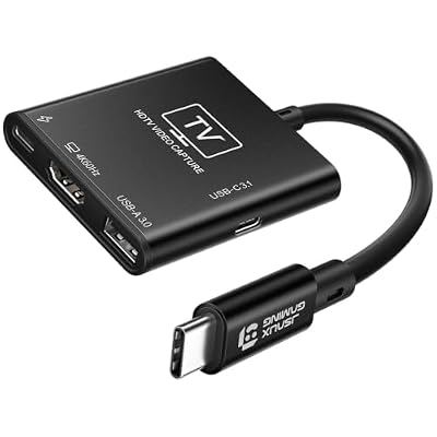 JSAUX Video Capture Card Intended for Nintendo Switch 2/Steam Deck/ROG Ally