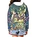 Qehuruxo Giraffe Graphic Hoodies Sweatshirts for Girls Cute Full Zip Up Long Sleeve Tops with Pockets Loose Fit Casual Winter Clothes Fall Fashion Jacket