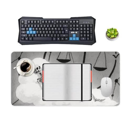 Desk Pad Protector 24x12 Inch Extended Romantic Constellation miniatura 4