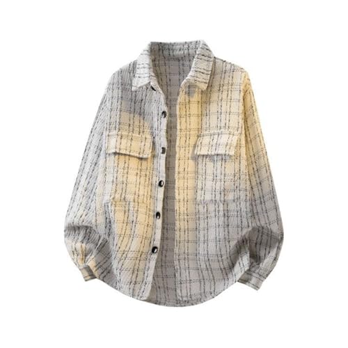 Chemise rayée anti-plis matière confortable manches longues travail