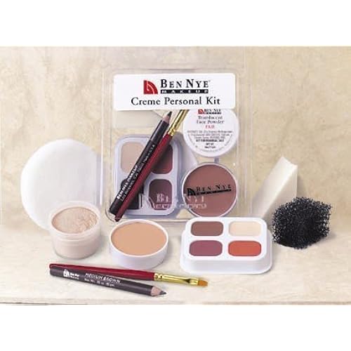 Ben Nye Theatrical Creme Personal Kit - OLIVE : LIGHT MEDIUM PK-3