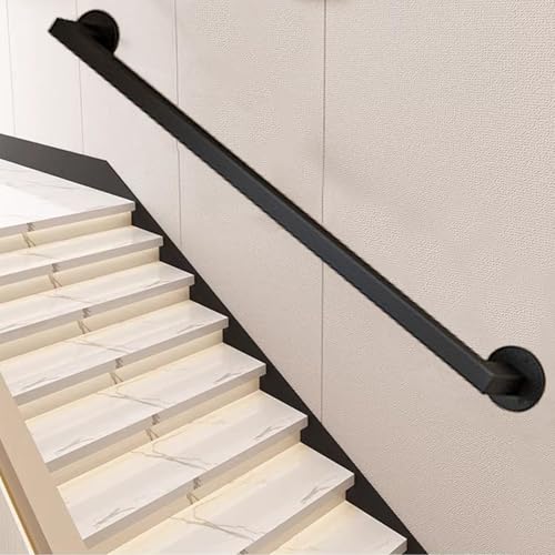 Kit de barre d'appui et rampe d'escalier 420 cm pour balustrade intérieure