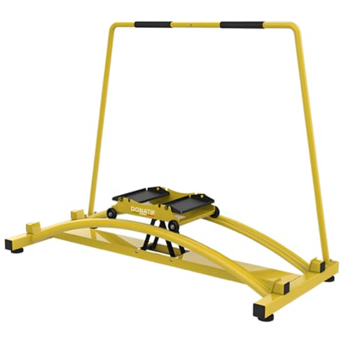 DONATIF Pro Ski Simulator CF10 – Simulatore Sci Indoor Professionale, Resistenza Regolabile, Allenamento Cardio e Funzionale, Struttura in Acciaio 52 Kg