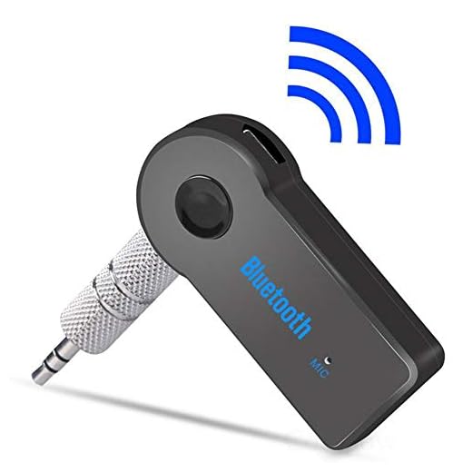 hudiemm0B Bluetooth Receiver, AUX Wireless Bluetooth Speaker Receiver Transmitter Audio Adapter for Home Car