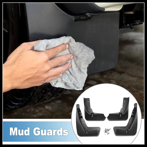 Image of Mud Flap Splash Guard with Mount Accessories Front & Rear Side Mud Guard for Acura RDX 2019-2023 (Set of 4) Durable Material