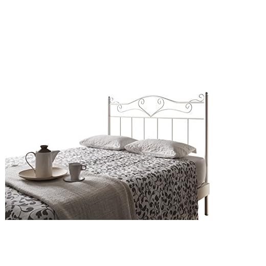 HOGAR24 ES - Cabecero de Forja Modelo 10 Color Blanco para Cama 150cm