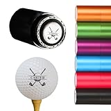 Hatchaa Custom Golf Ball Stamp Marker, Quick-Dry Self-Inking Golf Ball Personalized Stamp with Logo Monogram, Reusable Waterproof Golf Ball Marking Gift for Men Golfer & Dad Husband, Golf Balls Stamp