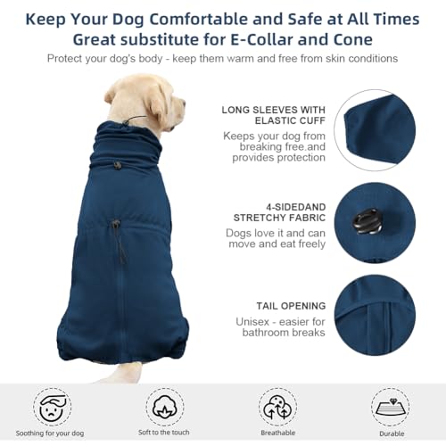 Pyjama pour chien de haute qualité en stretch extra large 4XL - 6