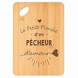 ROBUSTE ET DURABLE AU QUOTIDIEN – Conçue en bambou naturel, cette planche résiste aux découpes répétées tout en préservant vos couteaux. Un indispensable pour cuisiner avec plaisir et style jour après jour.
