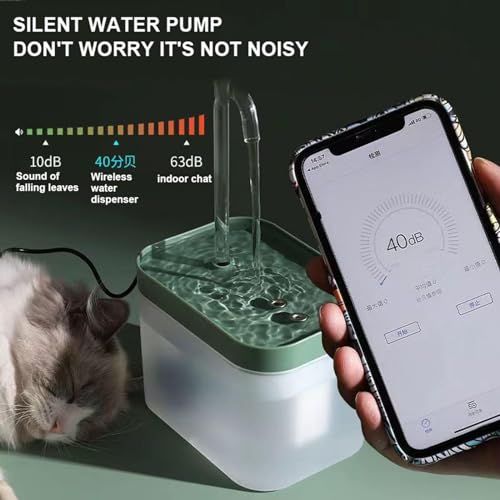 Fuente de Agua para Gatos 1.5 L Ultra Silenciosa miniatura 2