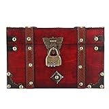 Retro Jewelry Earring Necklace Organizer Storage Box Case Home Decoration Jewelry Storage Case for...