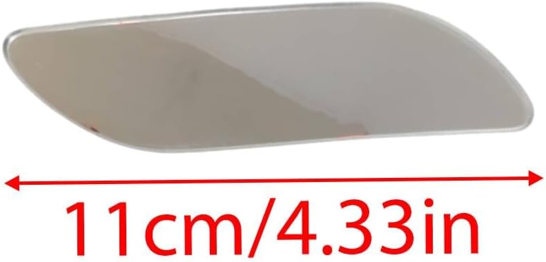 Long Framed Blind Spot Mirror, HD Glass and ABS Housing Convex Wide Angle Rearview Mirror with Adjustable Stick for Universal Car