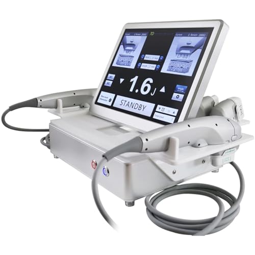 Máquina Hifu 7D Con 7 Cartuchos De Eliminación De Arrugas Reafirmante 2 En 1 HIFU Removedor De Arrugas Facial