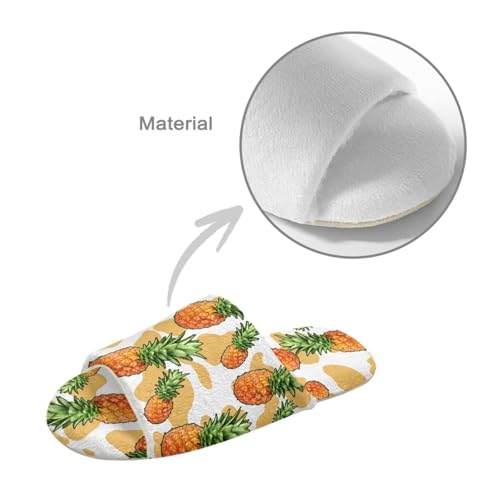 Fruit Theme Print House Slippers for Woman Open Toe Soft Slide Home Slippers for Guest4