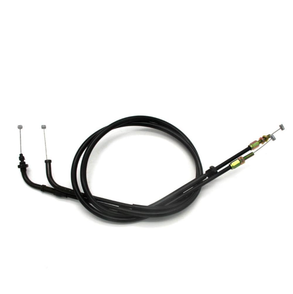 Cables de línea de acelerador de empuje y tracción de motocicleta compatibles con CB400SS NC40 CL400 reemplazo para 17910-MBV-710 17920-MBV-000