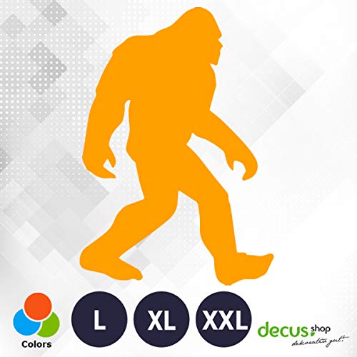 Decus Shop Bigfoot L 0202 (Naranja) // Pegatina OEM JDM Style Vinyl Transfer