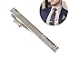 Formal Men's Fashion Alloy Metal Silver Simple Necktie Tie Pin Bar Clasp Clip Business Wedding Suit New Year's