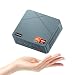 BOSGAME E2 Air Mini PC, AMD Ryzen 5 3501U up to 3.7GHz, 8GB RAM 256GB SSD, 4K Triple Display HDMI DP Type-C, Dual LAN, Faster than N100/N150 Mini Desktop, Factor Desktop for Home Office Business