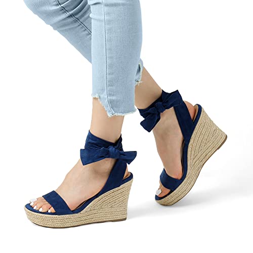 Image of DREAM PAIRS Women's Espadrille Wedge Sandals